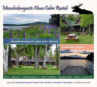 Mooselookmeguntic House Cabin Rentals on Mooselookmeguntic Lake